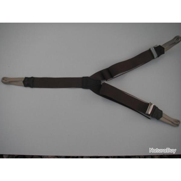 Bretelles r�glables � boutons de culotte, kaki.