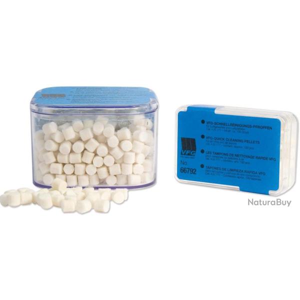Boite de 500 tampons de nettoyage - Cal. 4,5 mm 