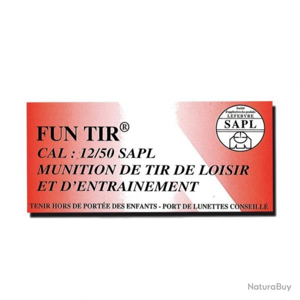 Cartouches Gomm-Cogne  balle caoutchouc cal. 12/50