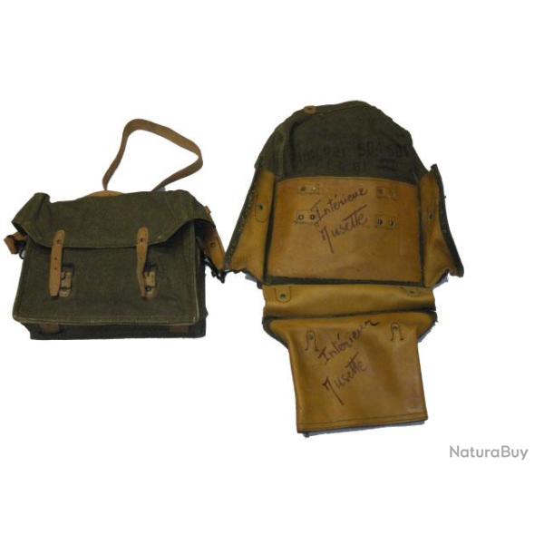 musette cuir besace sacoche giberne magasin stock americain surplus 66200 elne