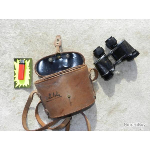 RARE  JUMELLES COMMANDOS MARINE  8 x 30 mod�le 1957 + �tui cuir  #.2