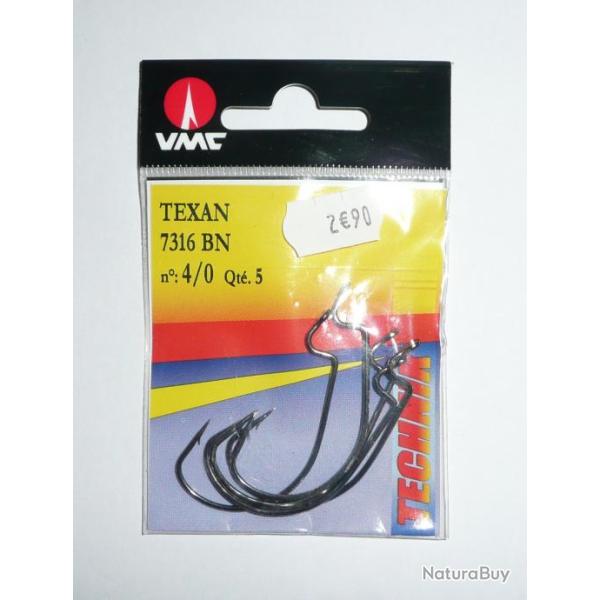 Hame�ons texan VMC N�4/0 R�f: 7316BN par 5
