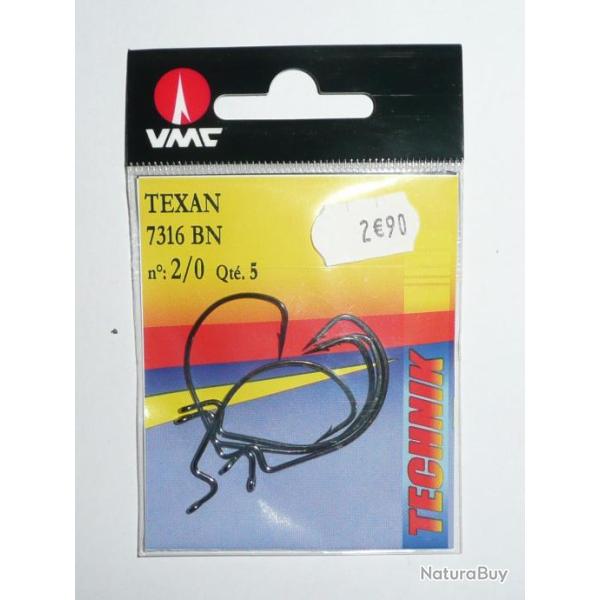 Hame�ons texan VMC N�2/0 R�f: 7316BN par 5
