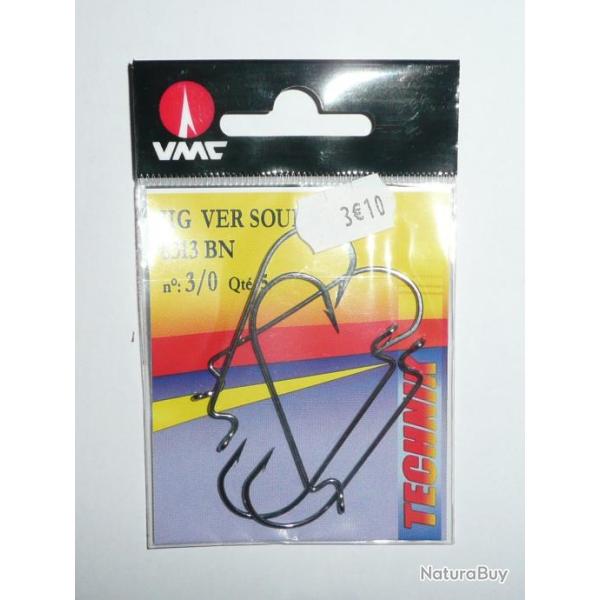 Hameons jig ver souple VMC N3/0 Rf: 8313BN par 5
