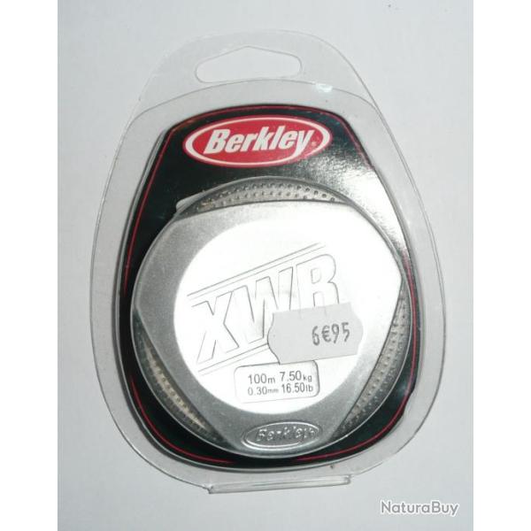 Bobine de nylon Berkley XWR 0.30mm 7.500kg 100m