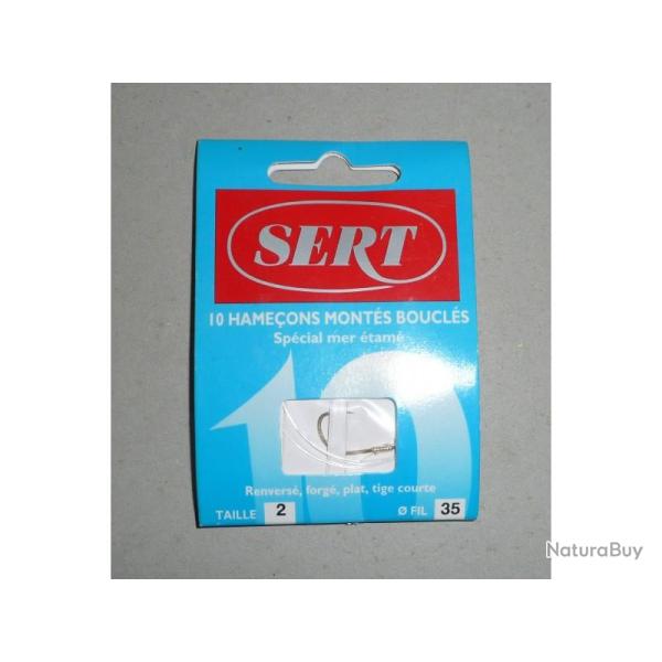 Hame�ons mont�s SERT N�2 0,35mm sp�cial mer