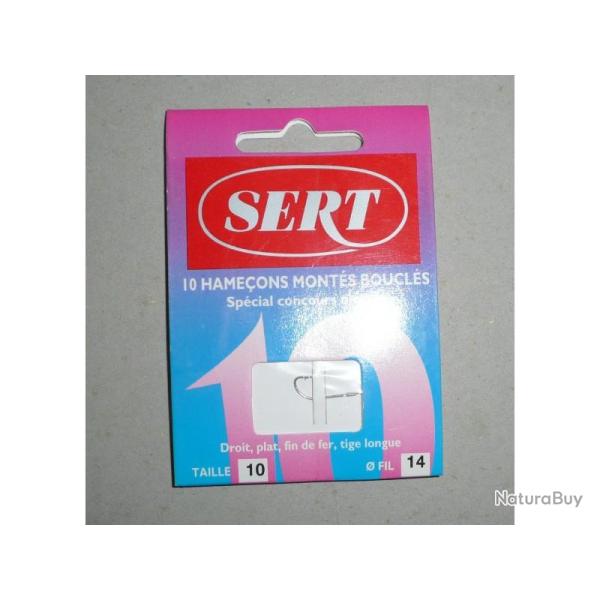Hame�ons mont�s SERT N�10 0,14mm sp�cial concours