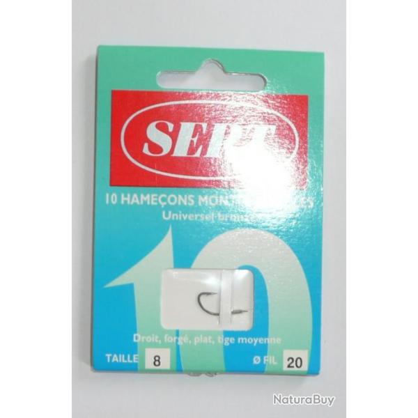 Hame�ons mont�s SERT N�8 0,20mm 60cm universel bronz�