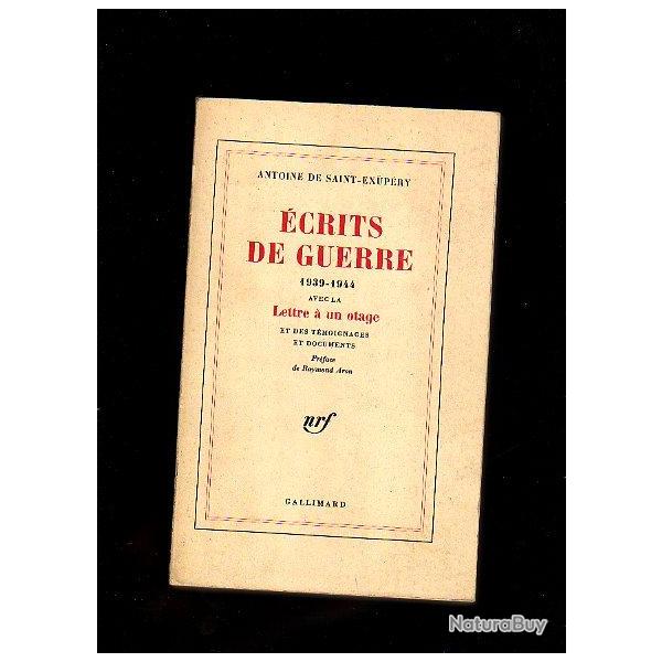 Saint-exup�ry. �crits de guerre 1939-1944