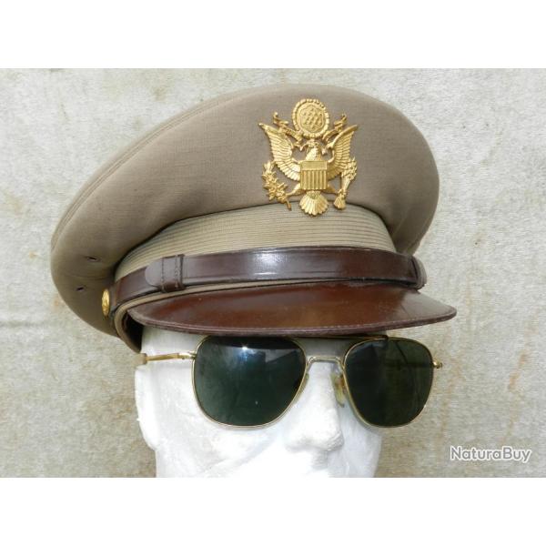 TRES BELLE CASQUETTE OFFICIER AMERICAIN � voir ..........