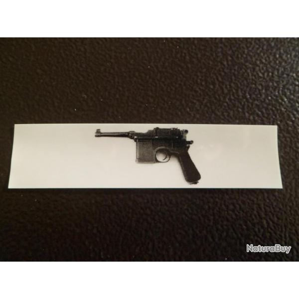 Autocollant Pistolet MAUSER C96