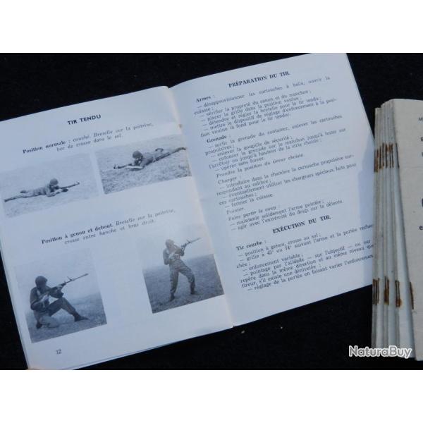 MANUEL GRENADES  FUSIL ANTIPERSONNEL dat 1971 ......