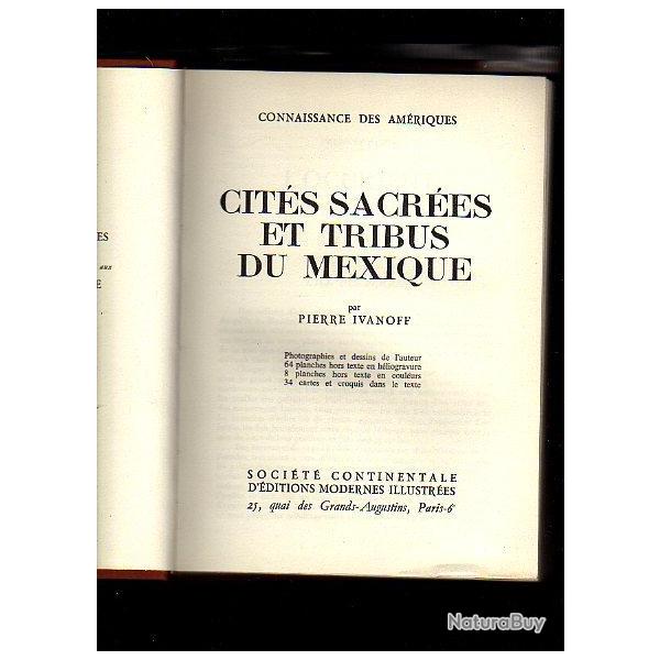 Cit�es sacr�es et tribus du mexique. Collection connaissance des am�riques,