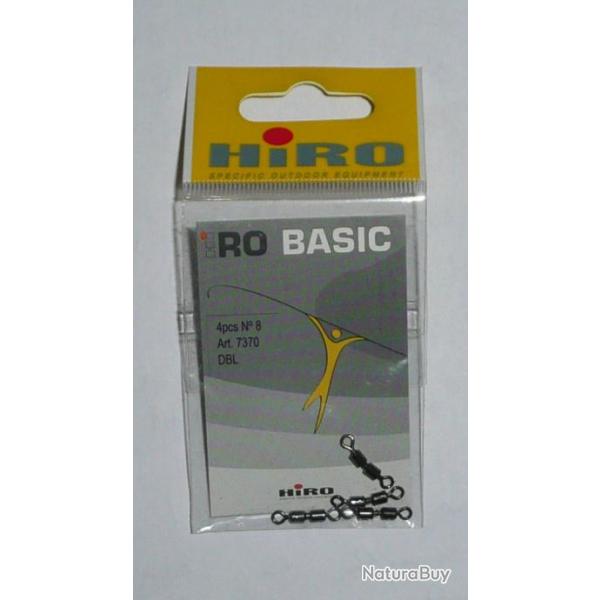 Emerillons HIRO Basic N�8 R�f: 7370 DBL par 4