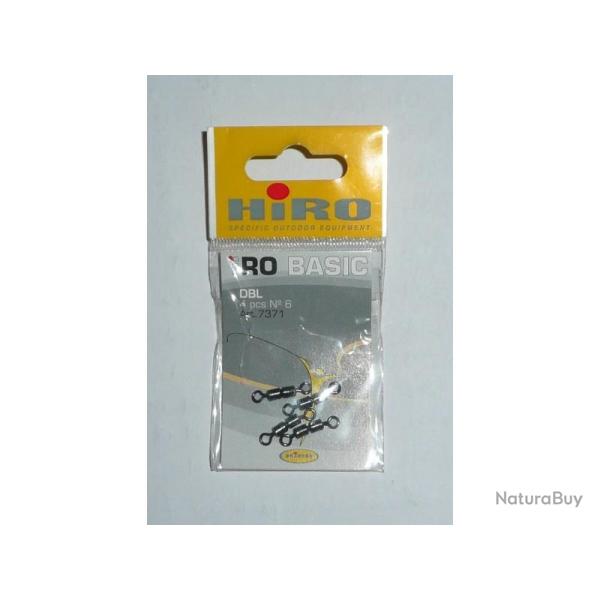 Emerillons HIRO Basic N�6 R�f: 7371 DBL par 4