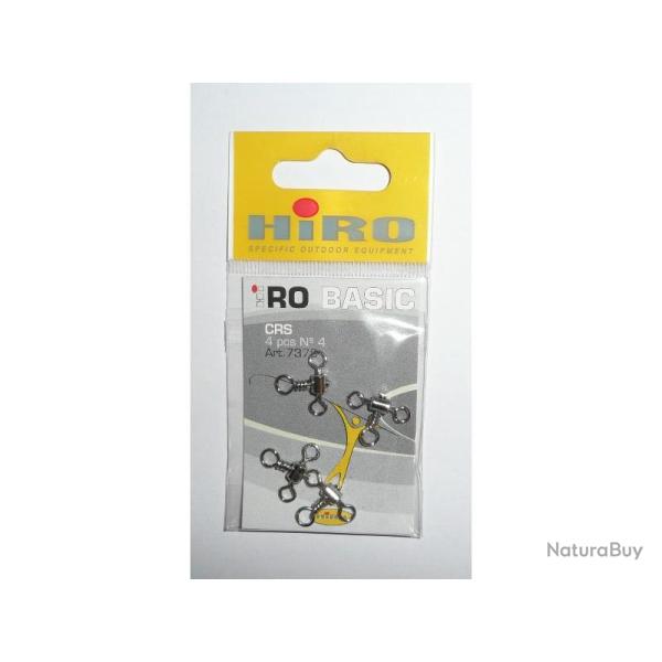 Emerillons HIRO Basic N�4 R�f: 7375 CRS par 4