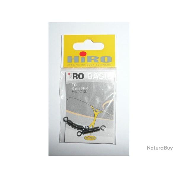 Emerillons HIRO Basic N�4 R�f: 4712 TPL par 2