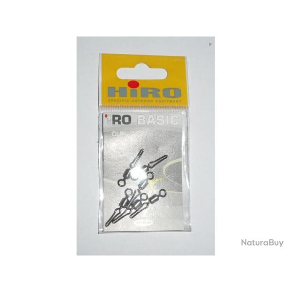 Emerillons HIRO Basic N4 Rf: 4734 Clip par 6