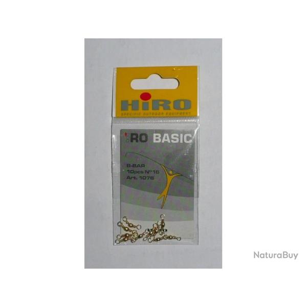 Emerillons HIRO Basic N�16 R�f: 1076 B-Bar par 10