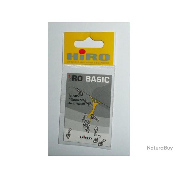 Emerillons HIRO Basic N�1 R�f: 1296 N-Min par 10