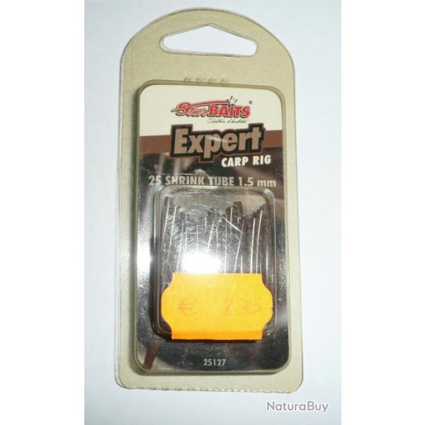 STARBAITS Shrink tube 1,5mm marron par 25