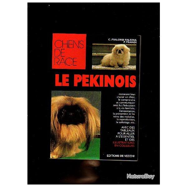 Le p�kinois. chiens de race