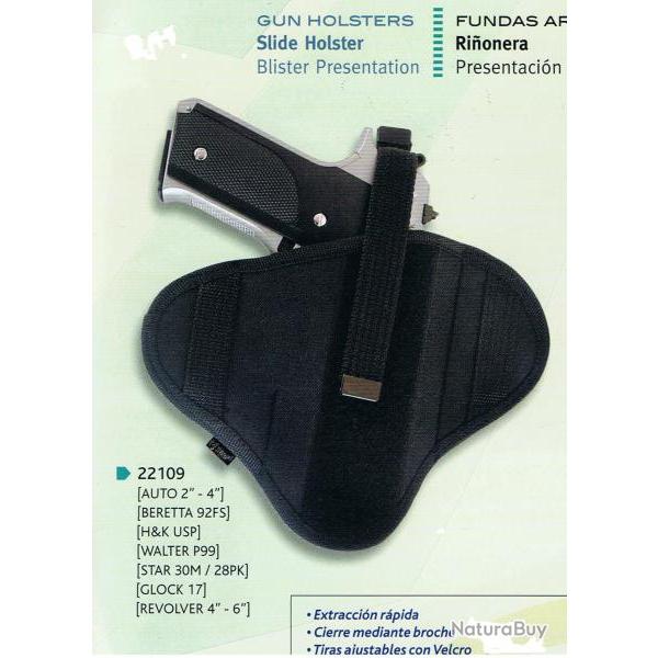 holster en Cordura 22109 auto 2/4 Beretta HK WALTHER STAR GLOCK