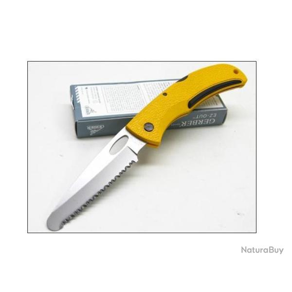 Couteau de Secours Gerber E-Z Out Rescue Made In USA G6971