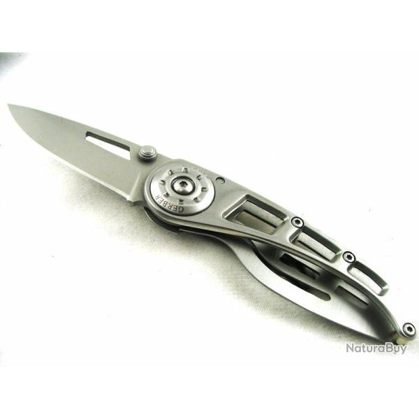 Couteau Gerber Ripstop I Framelock Lame Acier 440 G1614