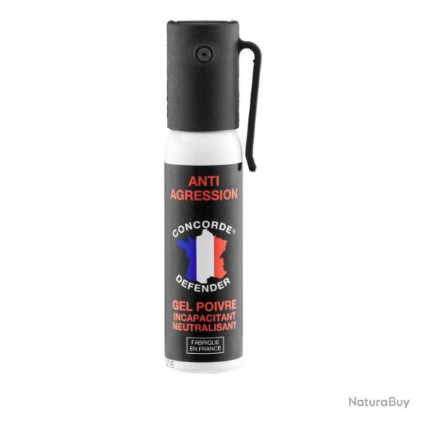 Bombe Anti-Agression GEL  RED  PEPPER   25 ml