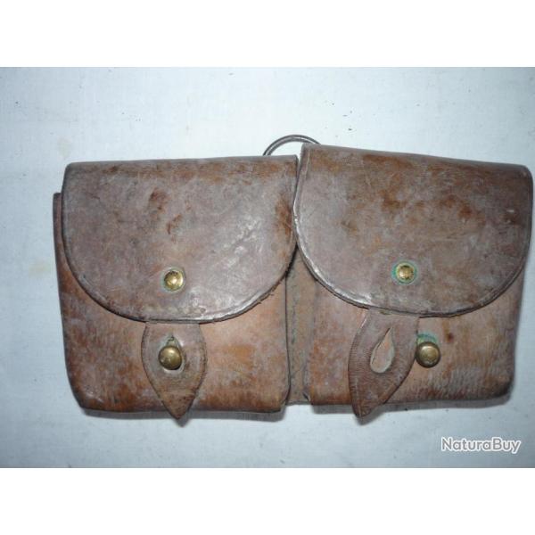Cartouchiere indo pour 36, 36/51, 49 et 49/56 premier model epoque indochine