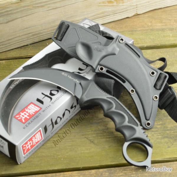 Couteau Karambit United Honshu Karambit Black Tactical Body Guard Acier AUS-6 UC2791