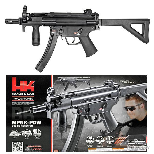 Pistolet mitrailleur MP5 K PDW  Heckler & Koch � UMAREX �   / Cal 4.5  Billes acier