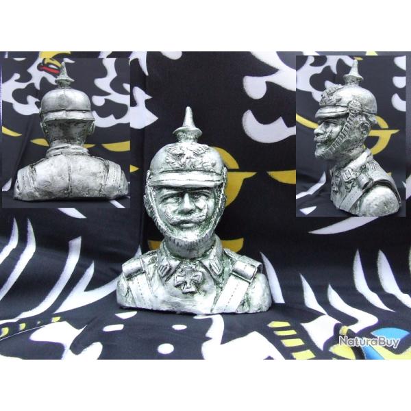 Buste d'un soldat Allemand de 14 (r�sine et pl�tre)
