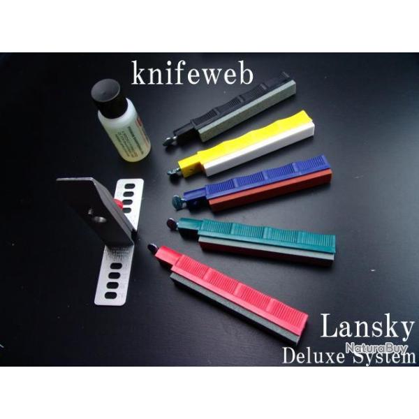 Aff�teurs et Pierres LKCLX - Kit d'aiguisage LANSKY DE LUXE