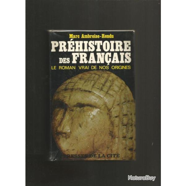 Pr�histoire des fran�ais , le roman vrai de nos origines