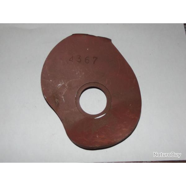 Copie plaque de blindage de mitrailleuse MG08, MG 08