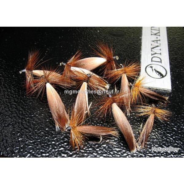 PECHE MOUCHE - 3 SEDGES CLASSIQUES CANARD TAILLE 12