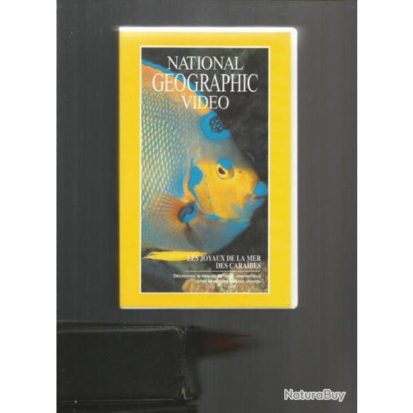 les joyaux de la mer des caraibes.national g�ographic vid�o,vhs
