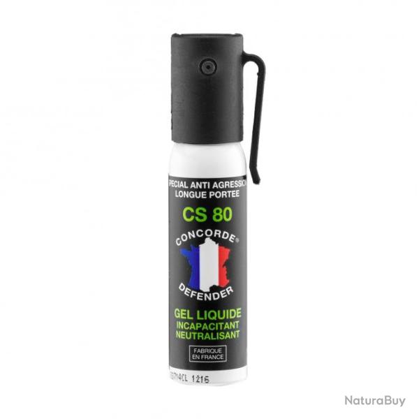 Bombe Anti-Agression GEL Lacrymognes GEL CS  25 ml