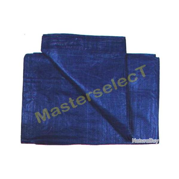 BACHE DE PROTECTION PLUIE POUR BOIS CHANTIER EXTERIEUR .. 5X6M IMPERMEABLE