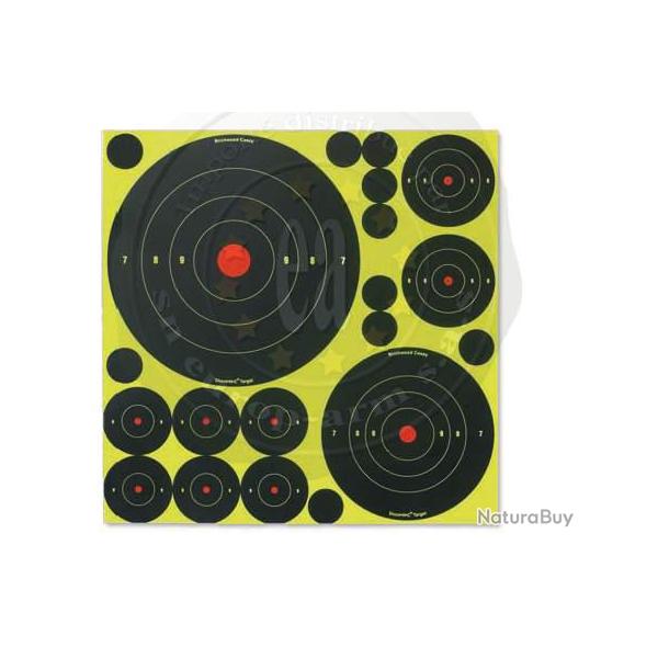 Cibles Shoot-N-C mix 50 cibles et pastilles
