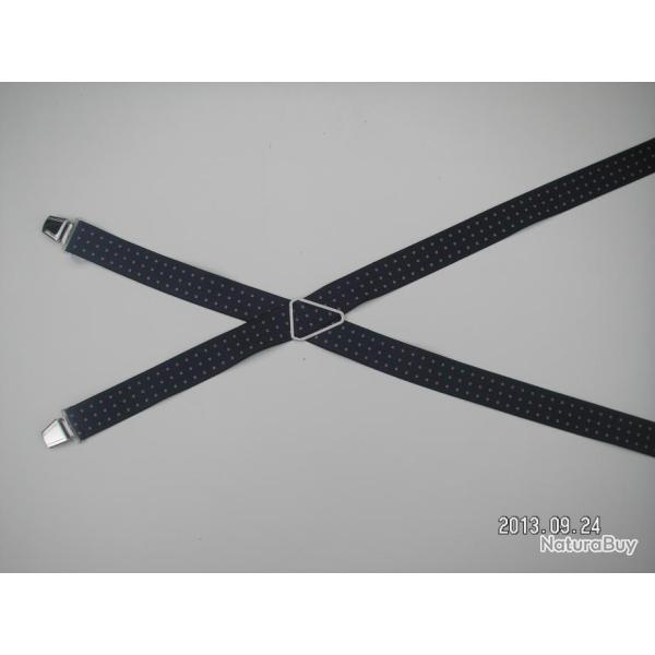 Bretelles  pinces rglables coulissantes,  motifs n8
