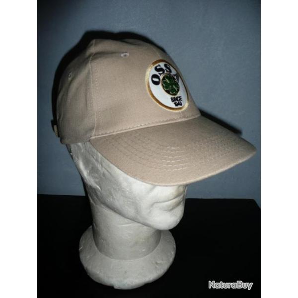 Casquette beige OSSA ( moto cross enduro trial YANKEE EXPLORER PIONEER TR80 125 175 250 350 303