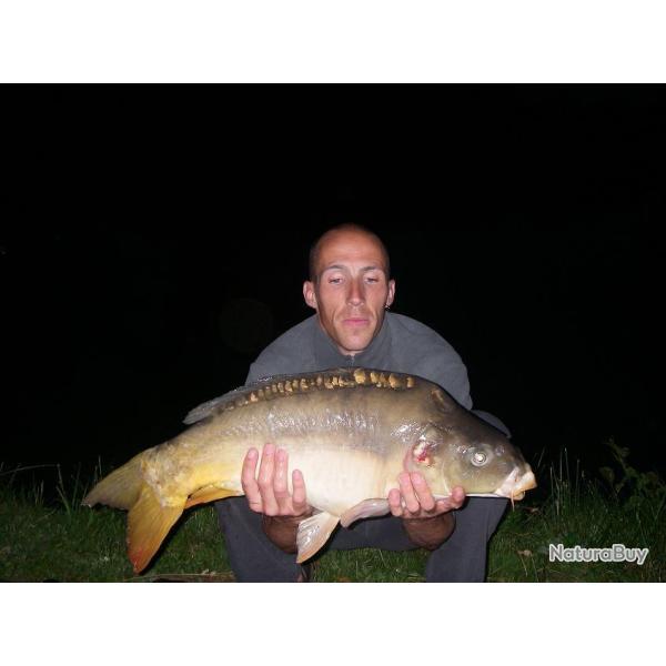 P�che de la Carpe � l'Etang de Chantemerle