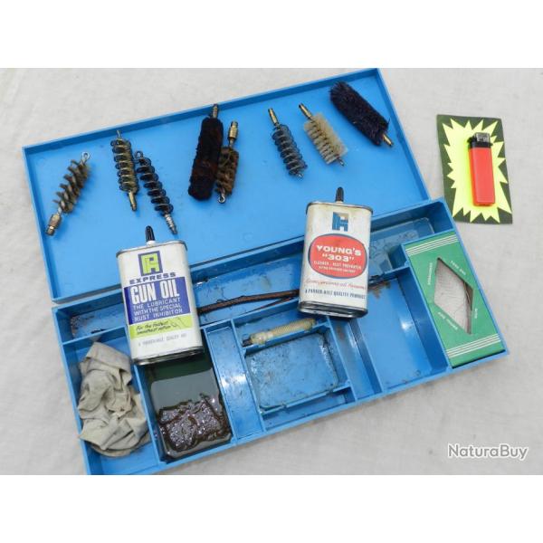 ANCIEN NECESSAIRE NETTOYAGES CHASSE par PARKER HALE