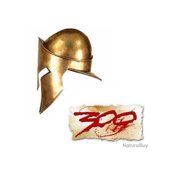 CASQUE   SPARTIATE EN METAL sans plume