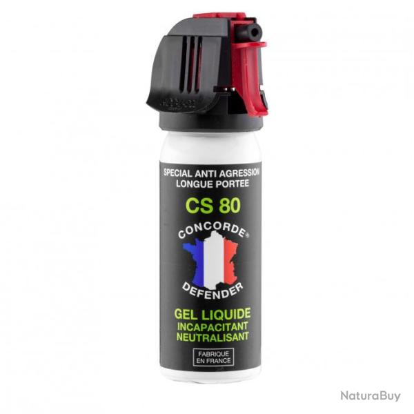 Bombe Anti-Agression GEL Lacrymognes GEL CS  50 ml