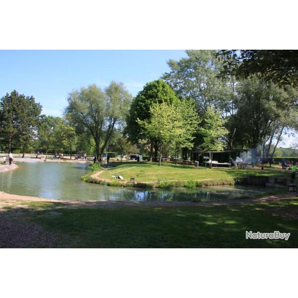 P�che de la truite aux Etanges de Claires Fontaines