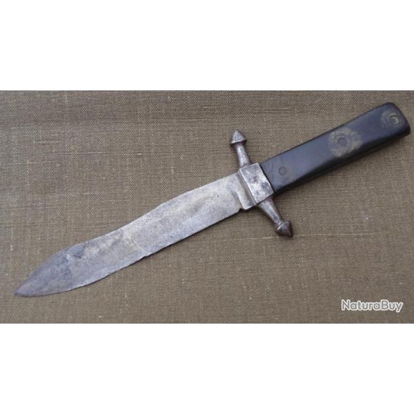 COUTEAU MILITAIRE INDOCHINE ? SANS FOURREAU